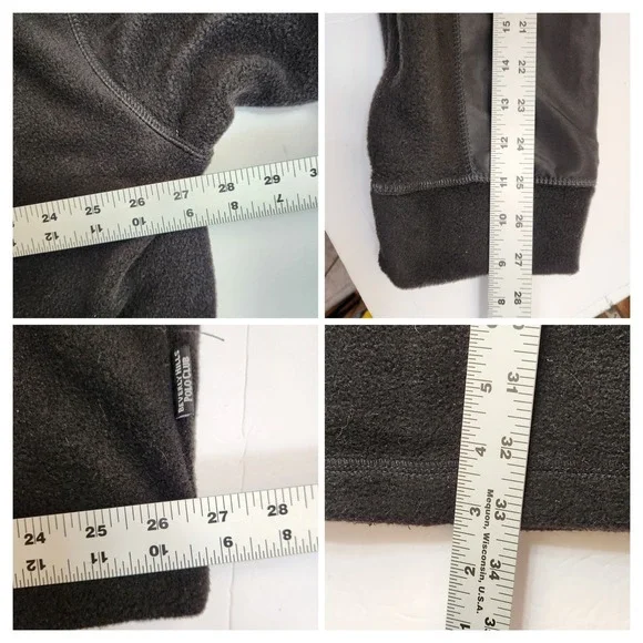Beverly Hills Polo Club Mens Black Fleece Jacket Size 2X Full Zip Pockets - Picture 6 of 6